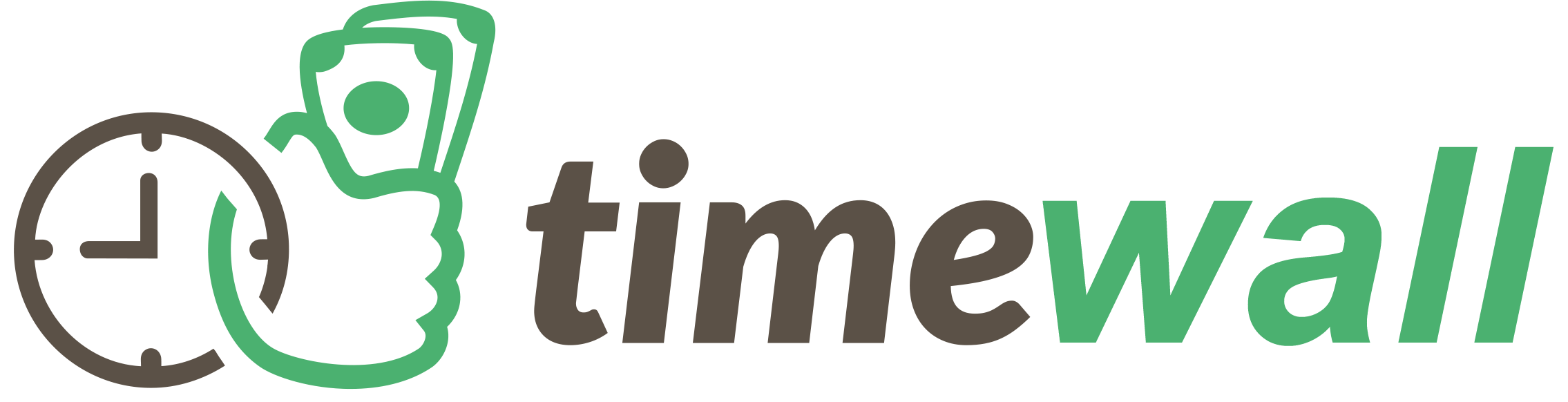 Timebucks logo. Offerwall.